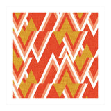 New Mid Mod Woods Red  (Print Only) thumbnail