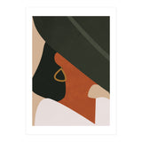 Tropical Girl Boho Earthy (Print Only) thumbnail