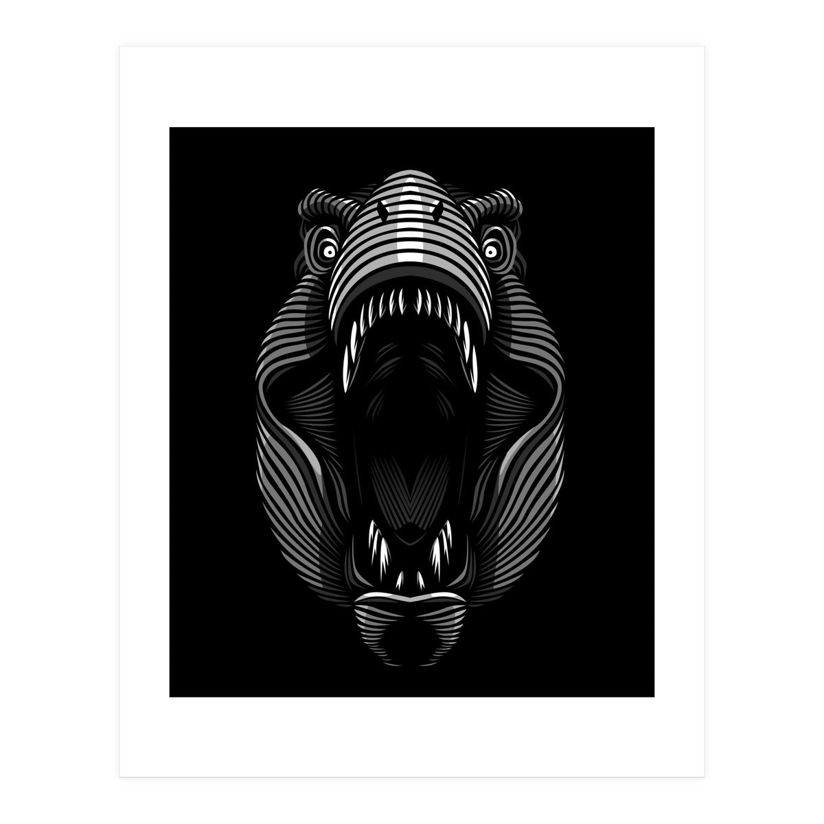T-Rex Lines (Print Only)