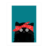 Doozal Cat Tupac (Print Only) thumbnail