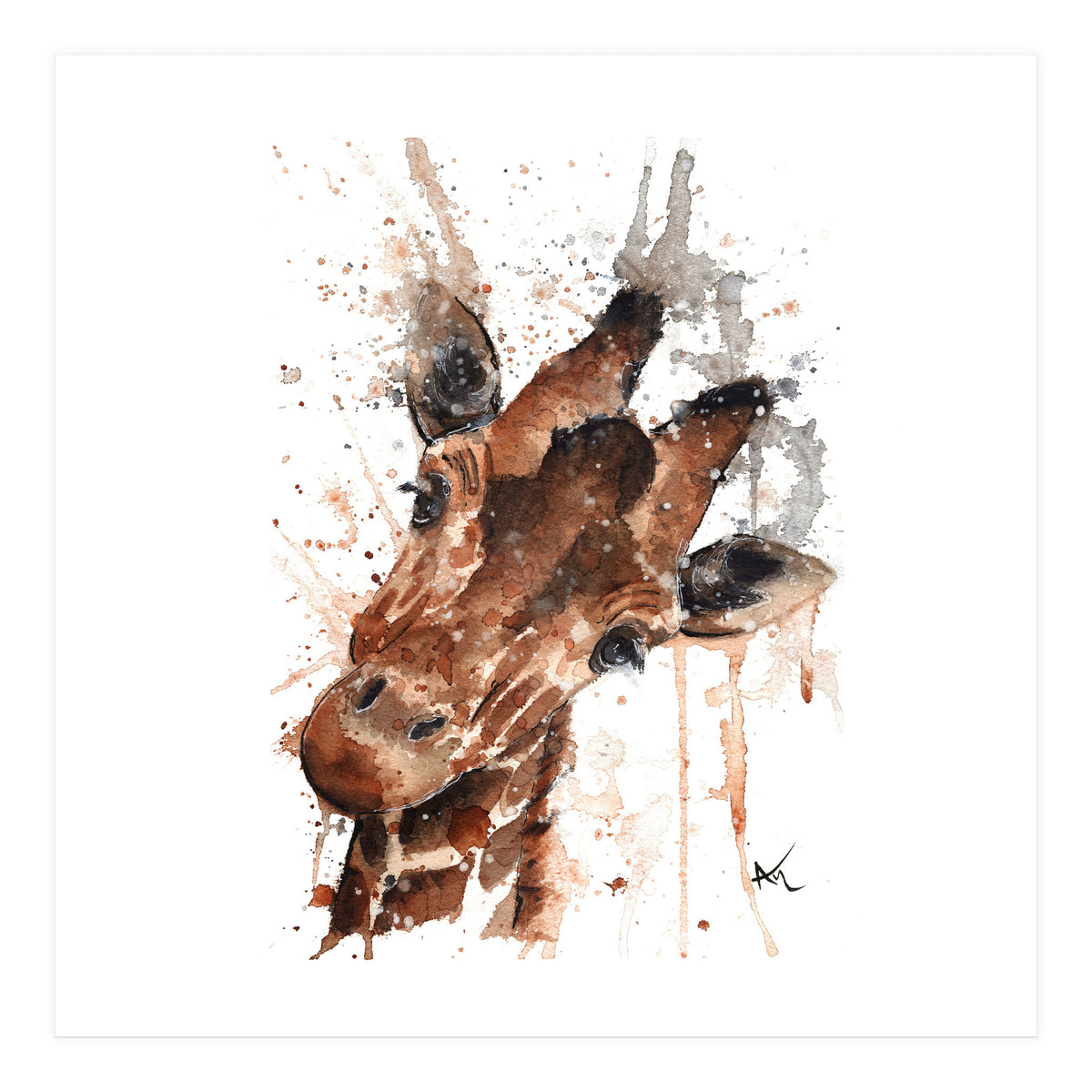 Giraffe- Wildlife Collection (Print Only)