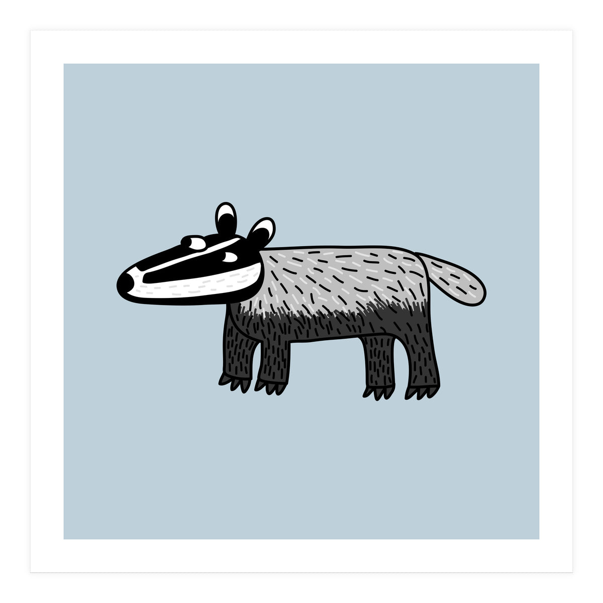 Badger (Print Only)
