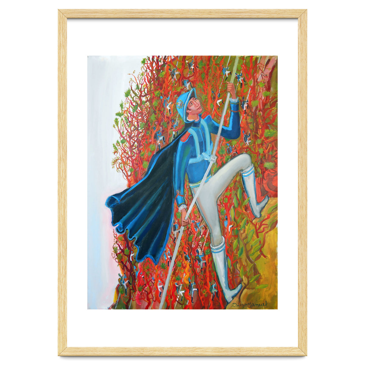 San Martin Cruzando Los Andes