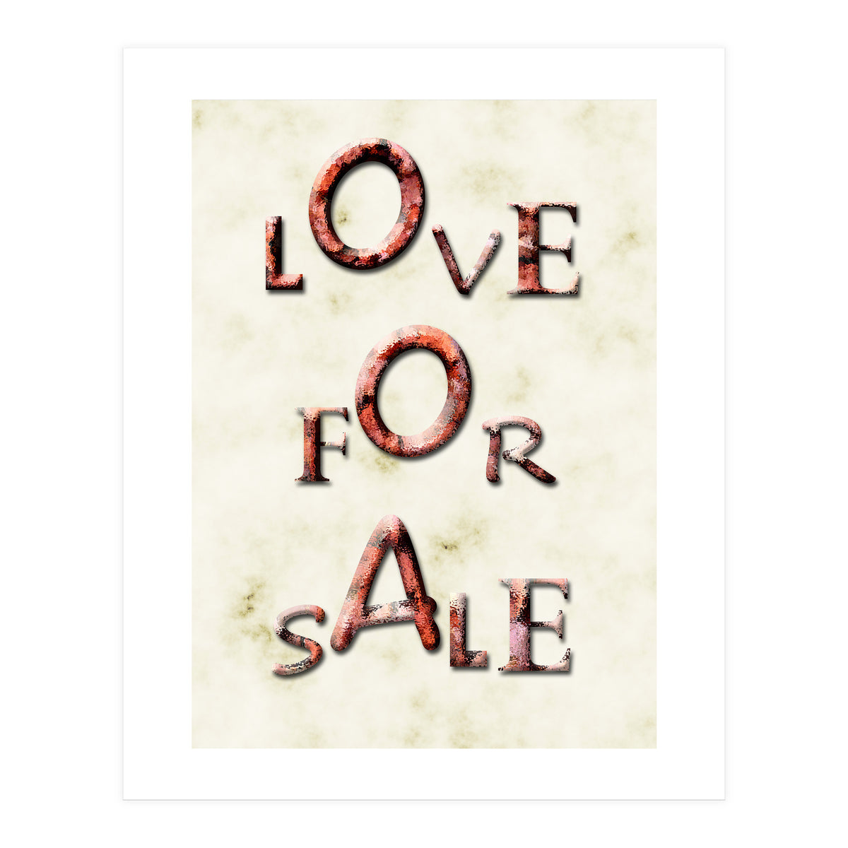 Love 4 sale (Print Only)