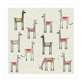 Llamas in a Meadow (Print Only) thumbnail