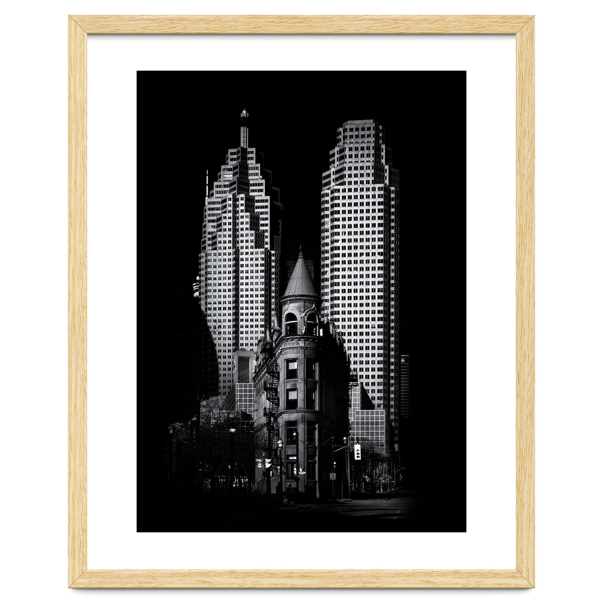 Gooderham Flatiron Building And Toronto Downtown No 2