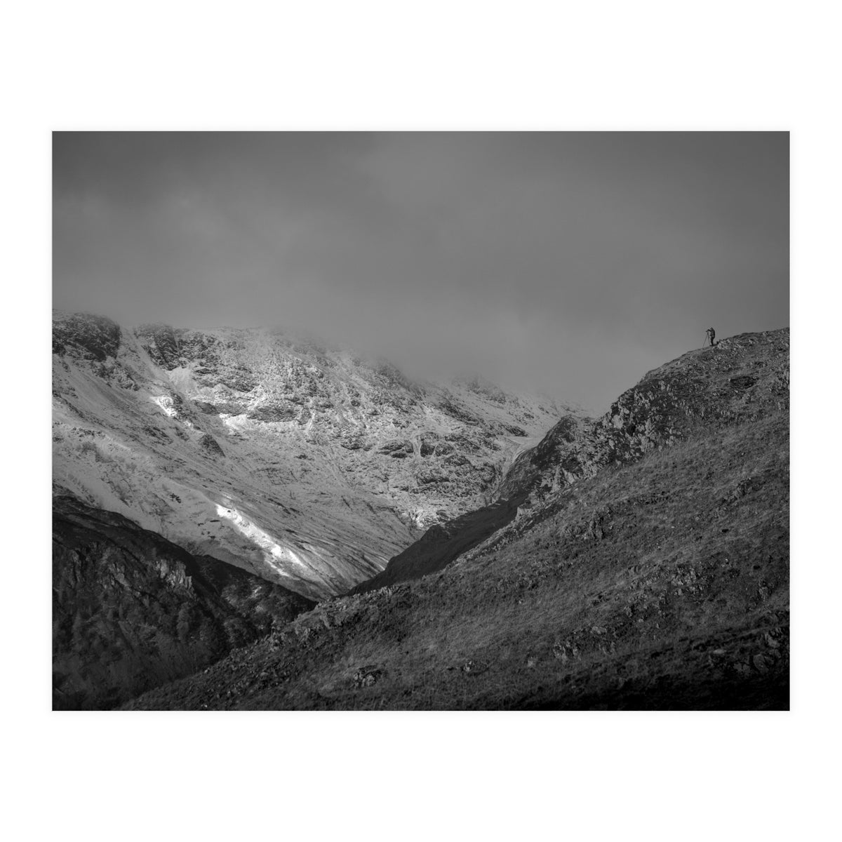 The lone photographer (Print Only)