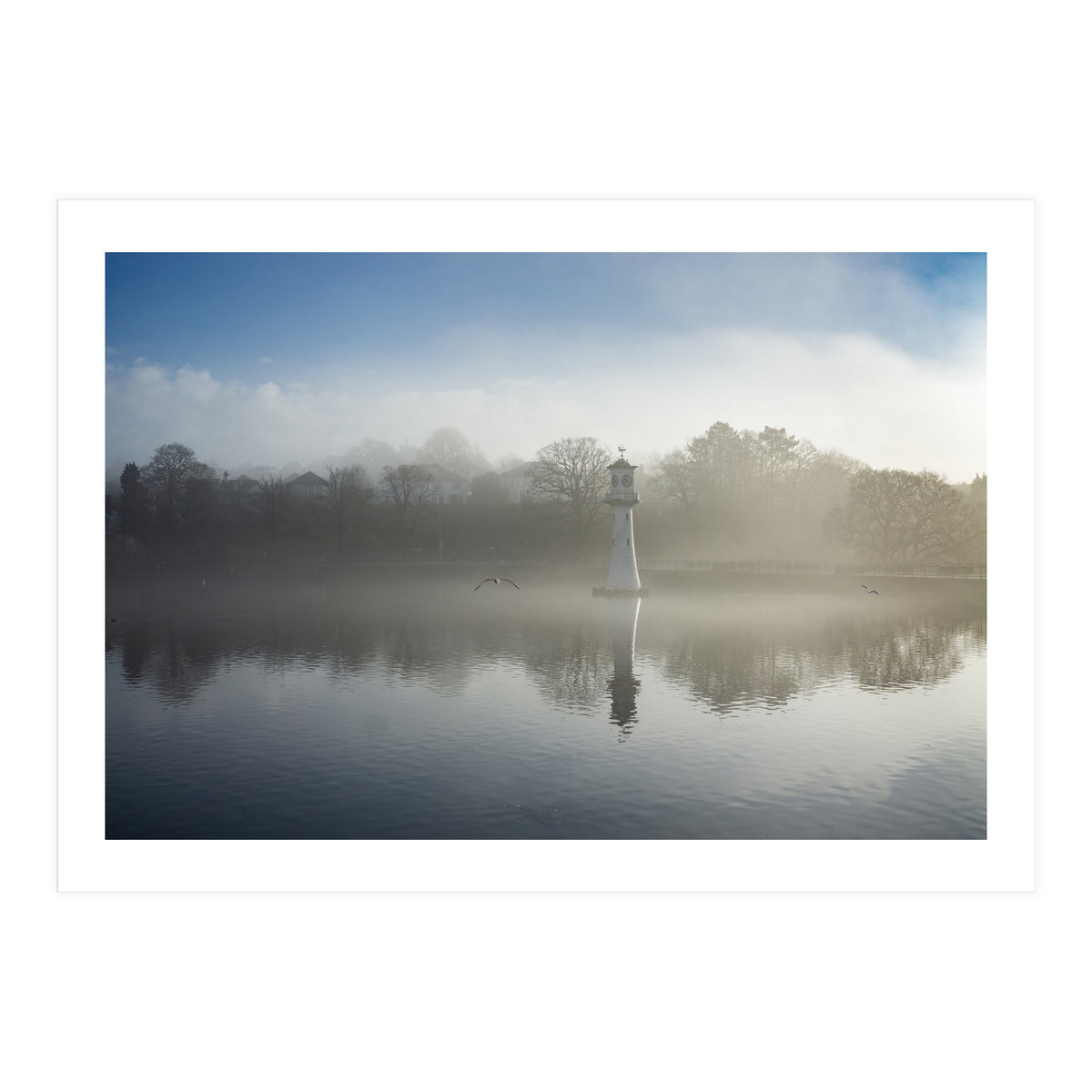 Mist on Roath Park Lake (Print Only)
