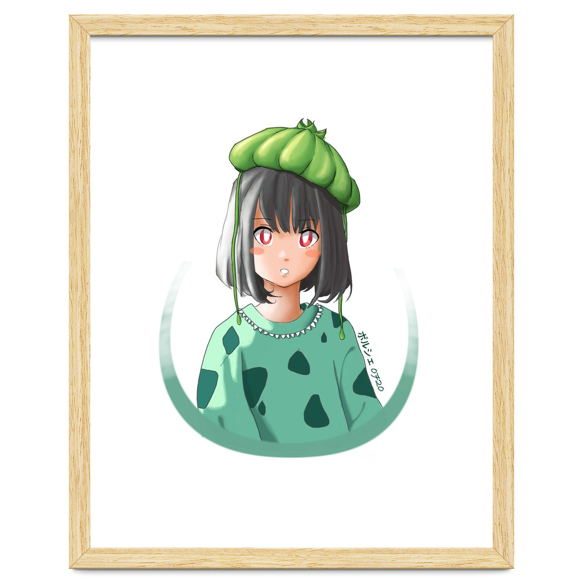 Porkitou: Human Bulbasaur