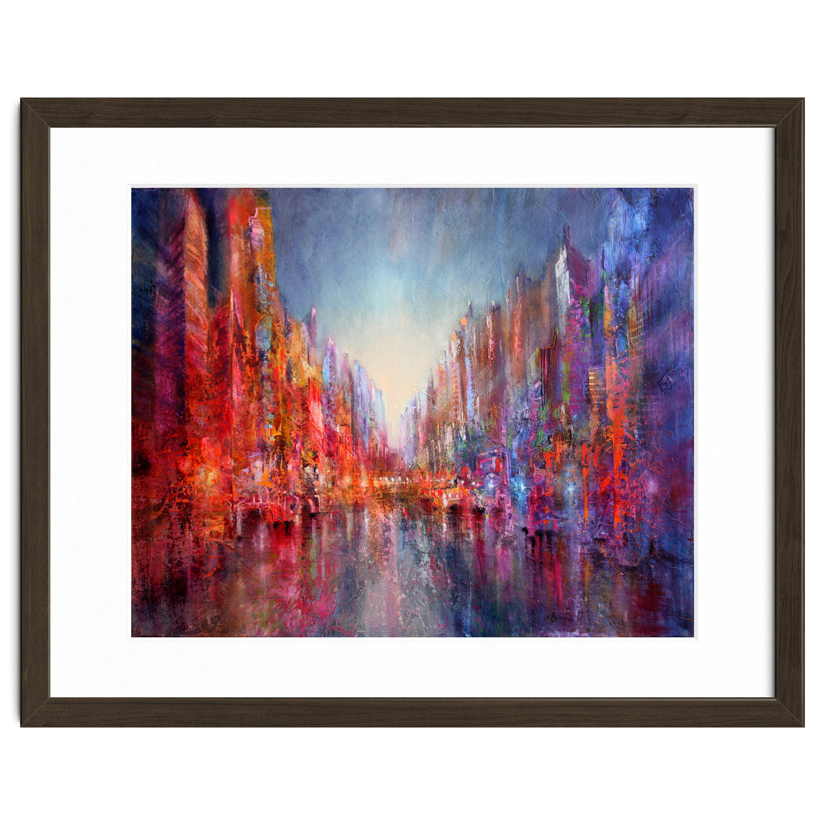 Stadt Am Fluss  - city on the riverside