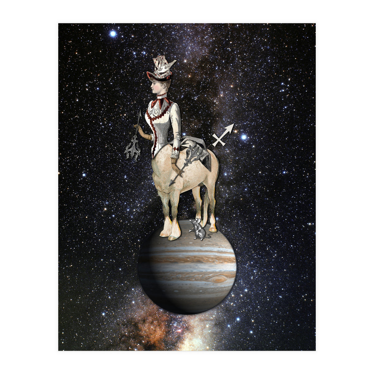 Sagittarius Zodiac Sign (Print Only)