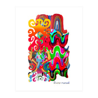 Pop Abstract Asimetrico 13 Copia (Print Only)