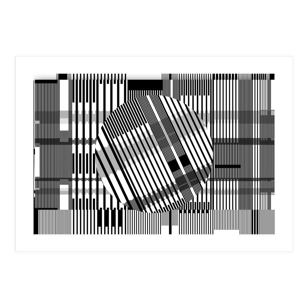 Glitch Global II Serie Urban Nature (Print Only)