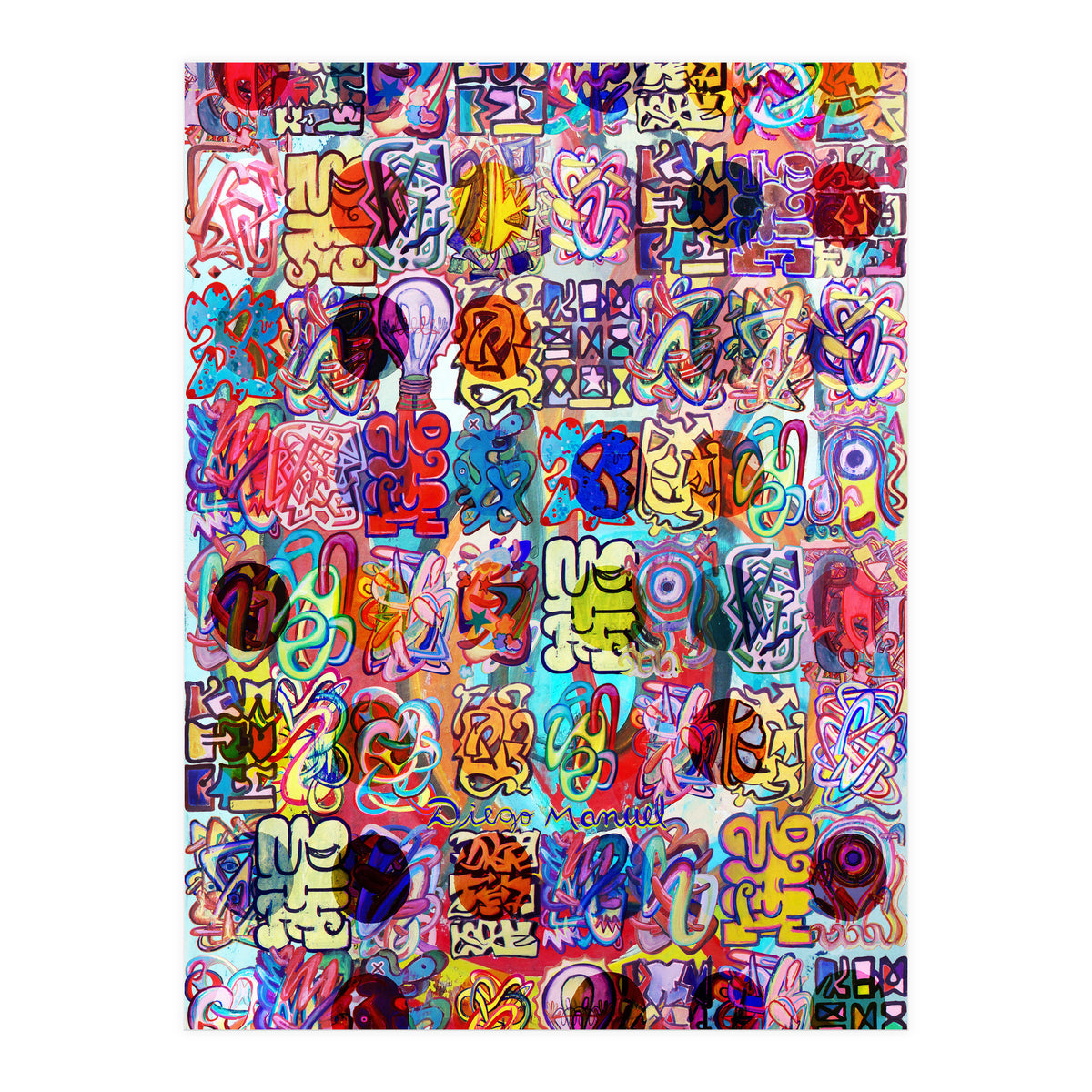 Graffiti Digital 2022 350 (Print Only)