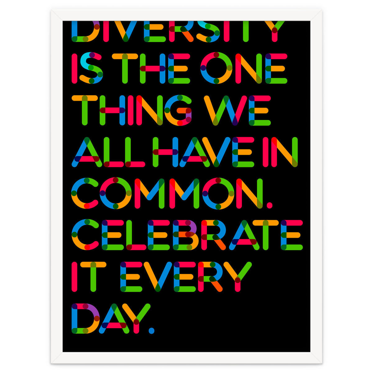 DIVERSITY (black Version)