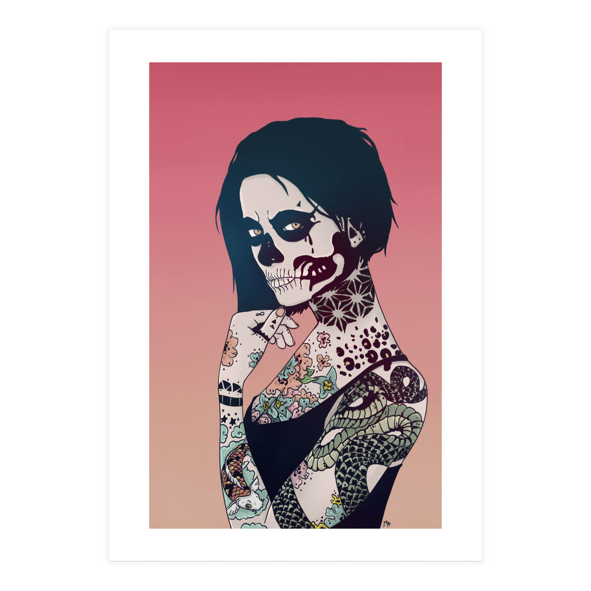 Snake Lady (Print Only)