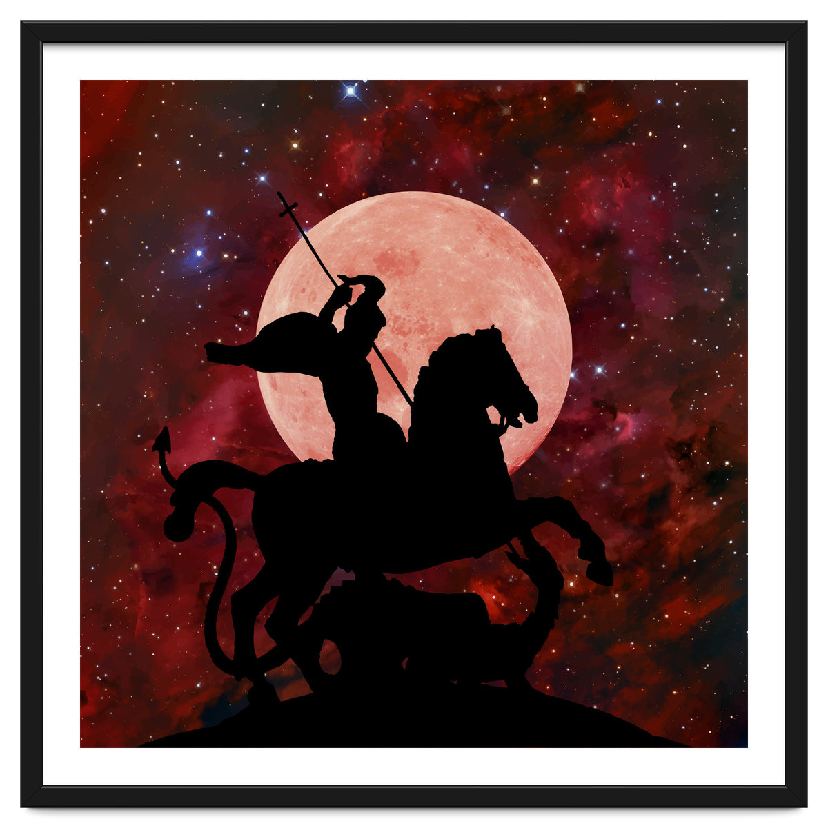 SAINT JORGE AND THE DRAGON