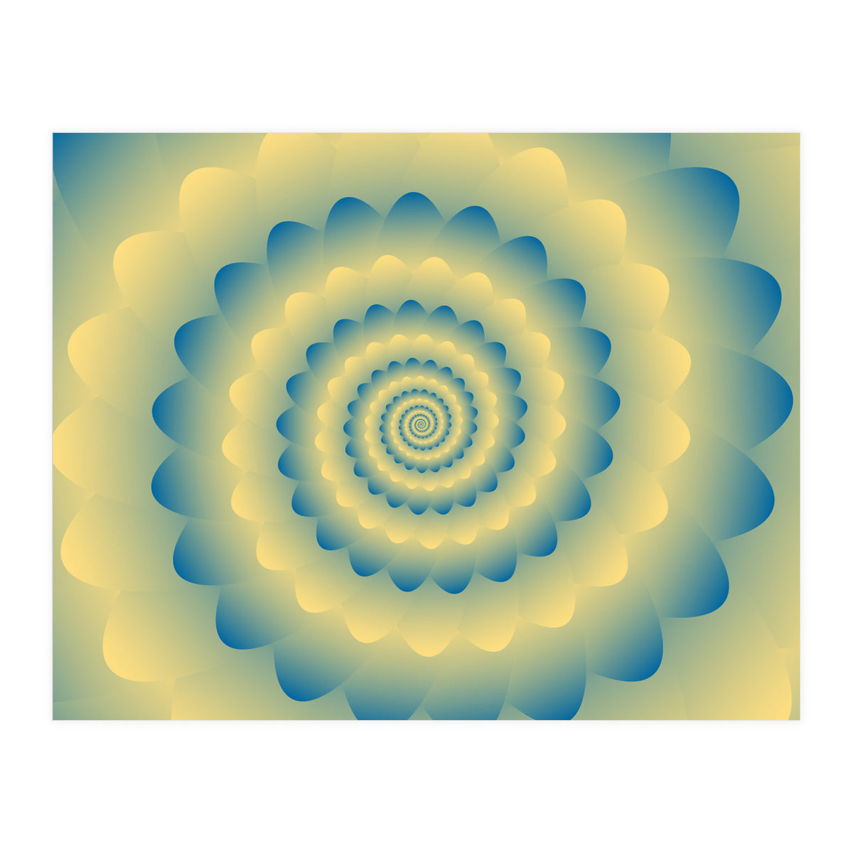 Fractal Flower  (Print Only)