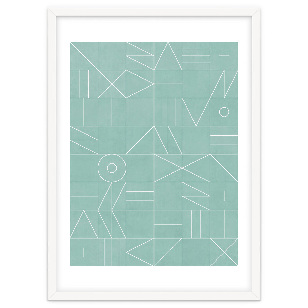 My Favorite Geometric Patterns No.7 - Light Blue