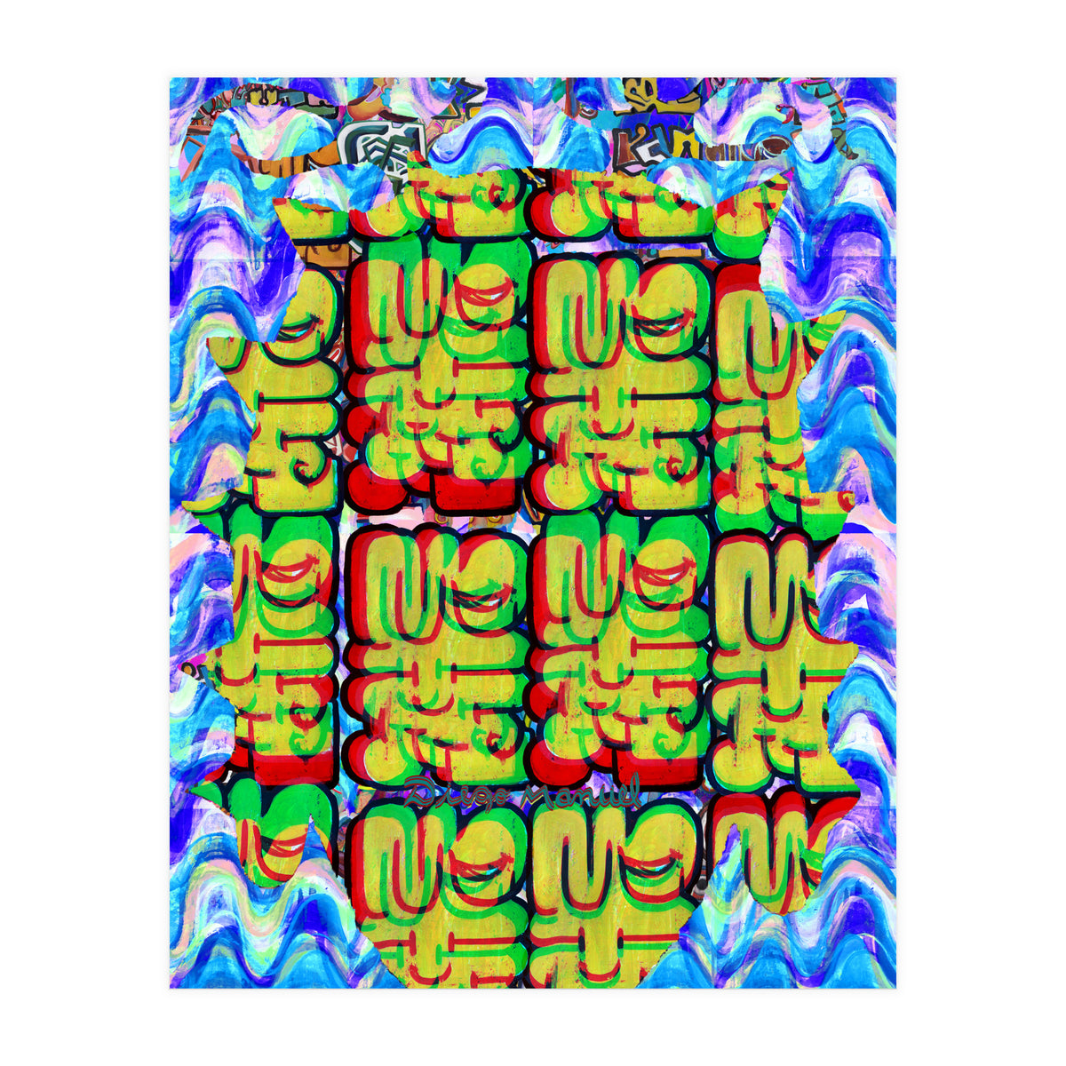 Graffiti Digital 9 (Print Only)