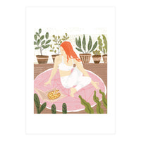 Yoga + Pizza (Print Only)