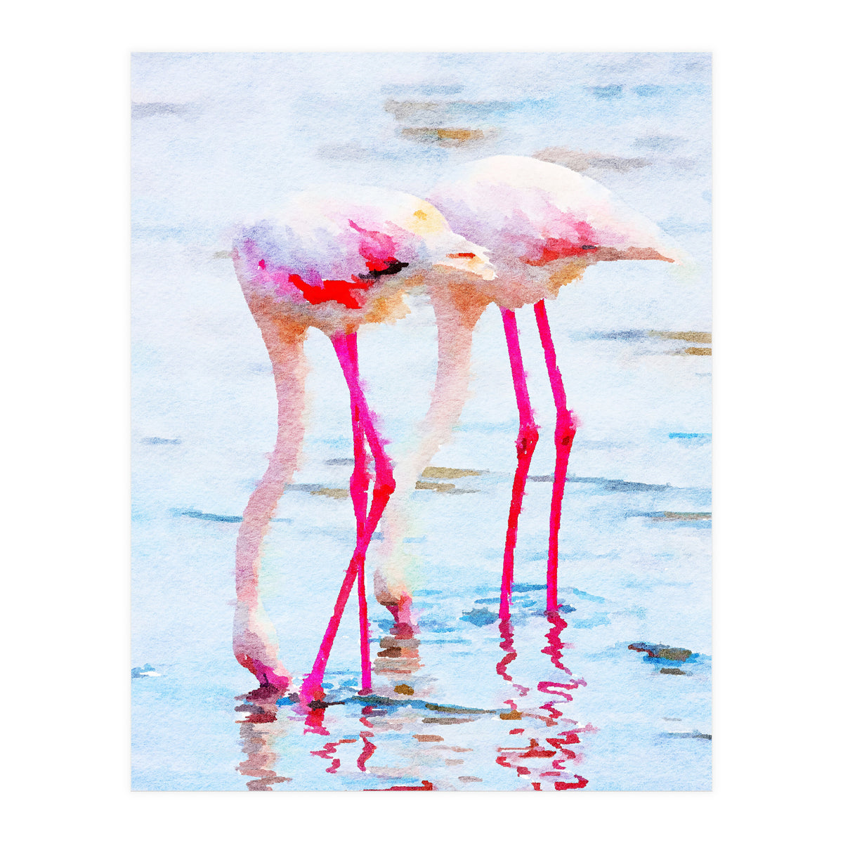 Flamingo Pink (Print Only)