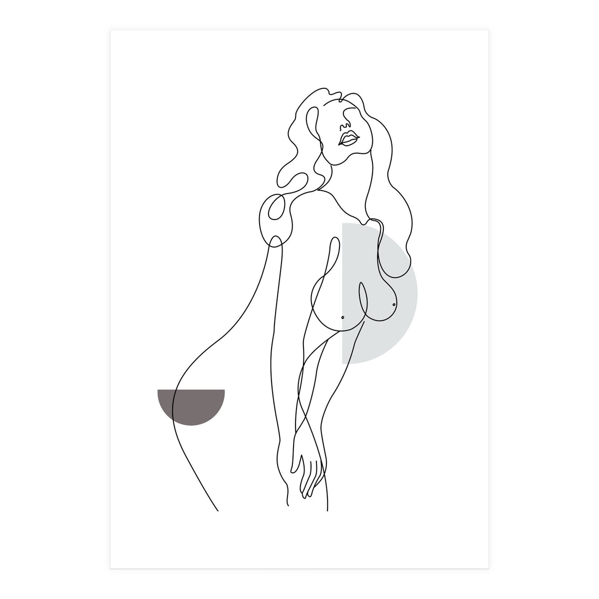 Wake woman b (Print Only)