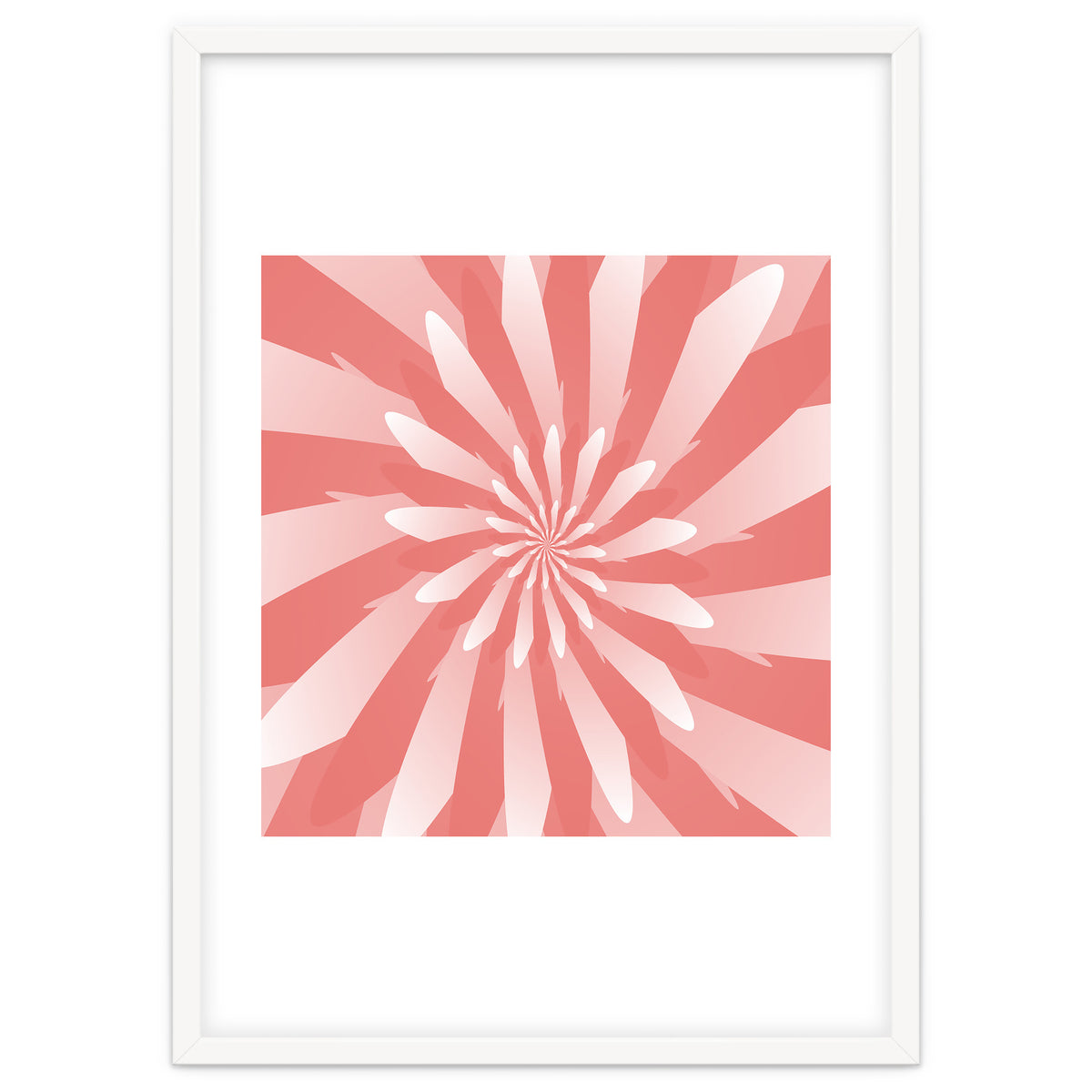 Flower Pattern Spiral