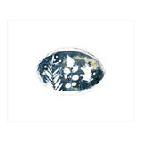 Indigo Blue Botanical Leaves No. 6 (Print Only) thumbnail