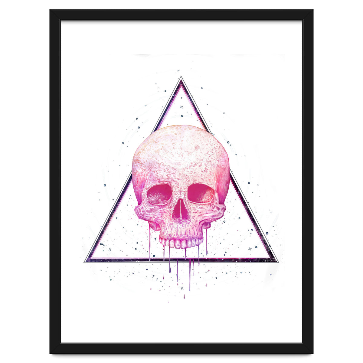 Skull In Triangle