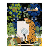 Cheetah in Moroccan Style Laundry Room (Print Only) thumbnail
