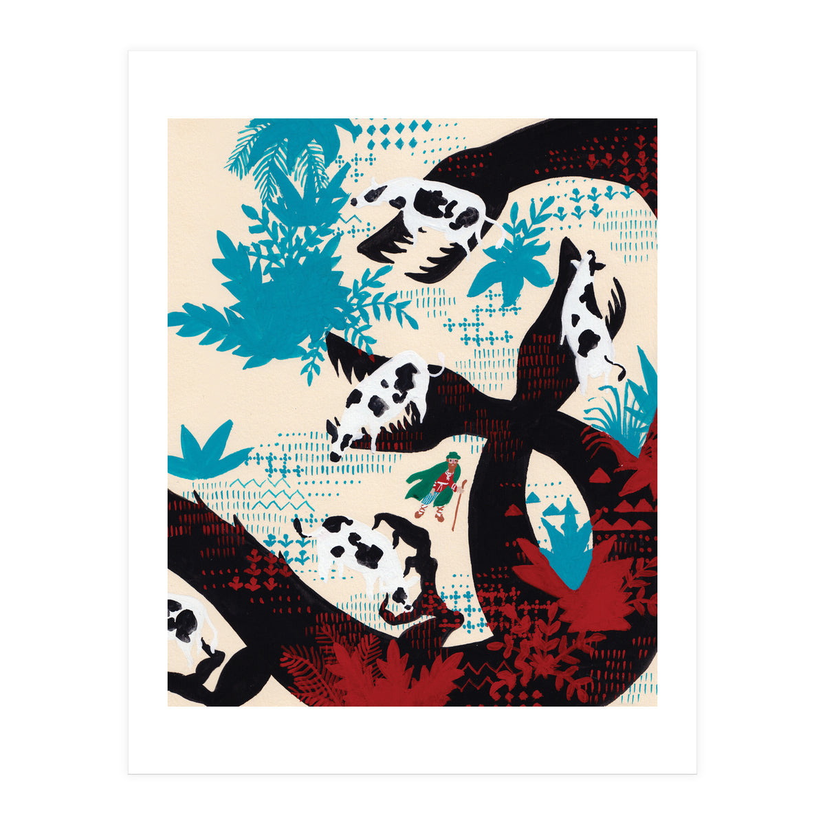 Russian Folk Tales - The Crystal Mountain (Print Only)