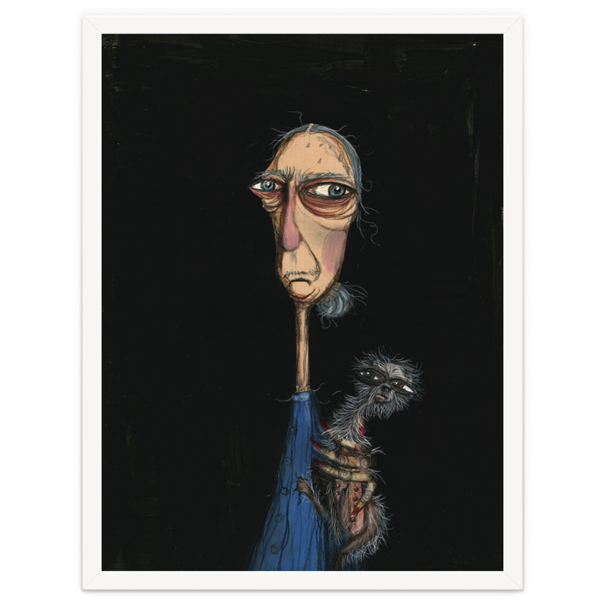 Woman Holding A Chihuahua