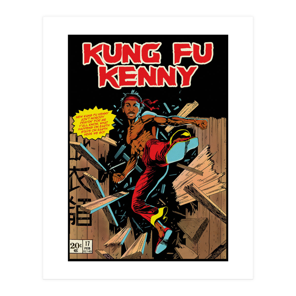 Dangerous Kenny (Print Only)