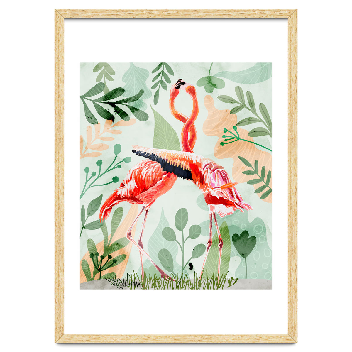 Flamingo Love