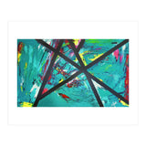 Struggle - Abstract On Canvas (Print Only) thumbnail