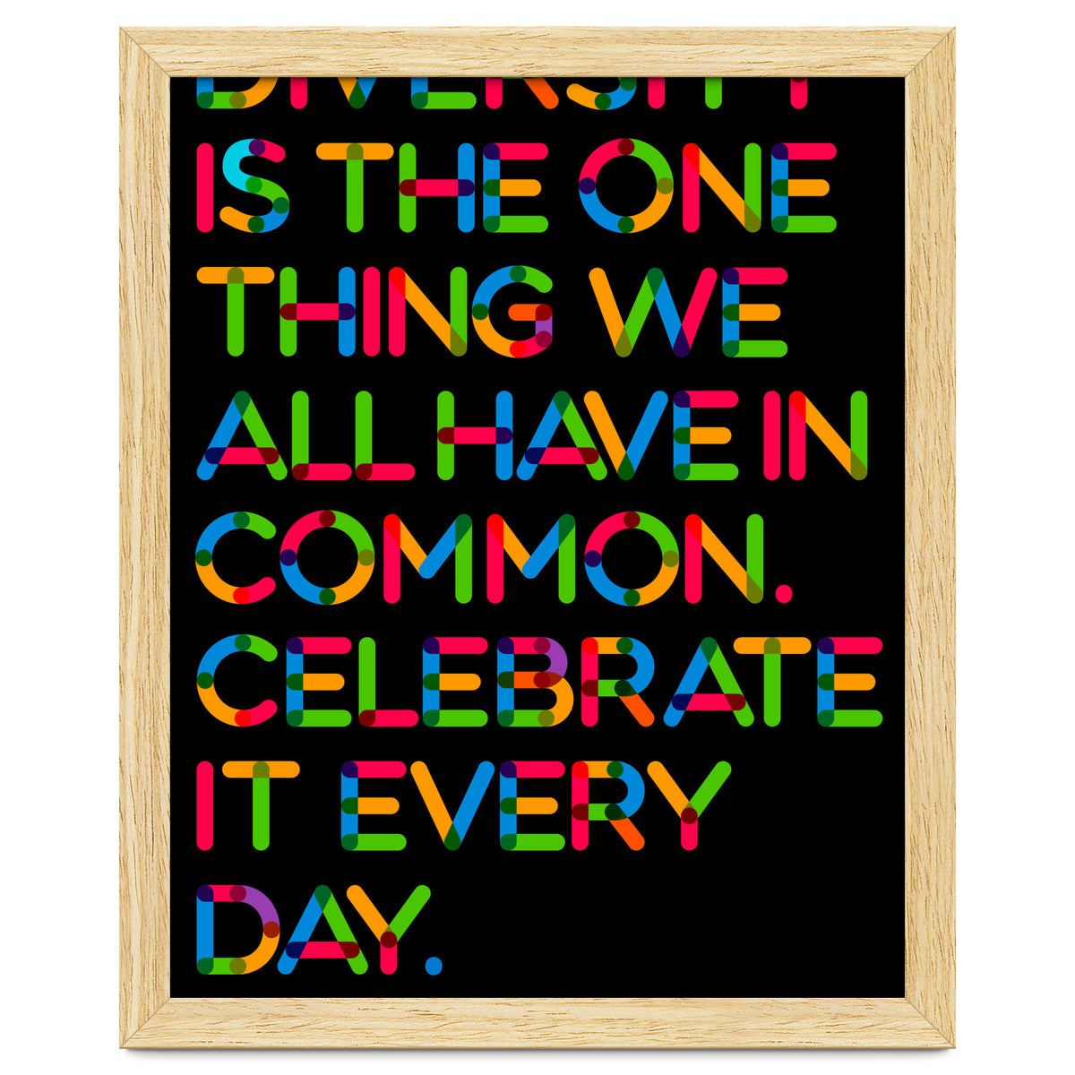 DIVERSITY (black Version)