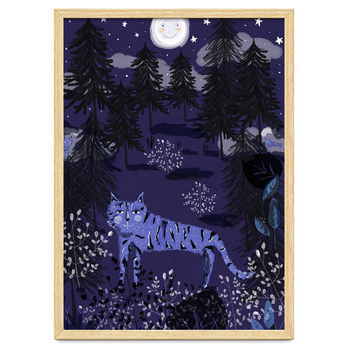 Night tigers  hide and seek