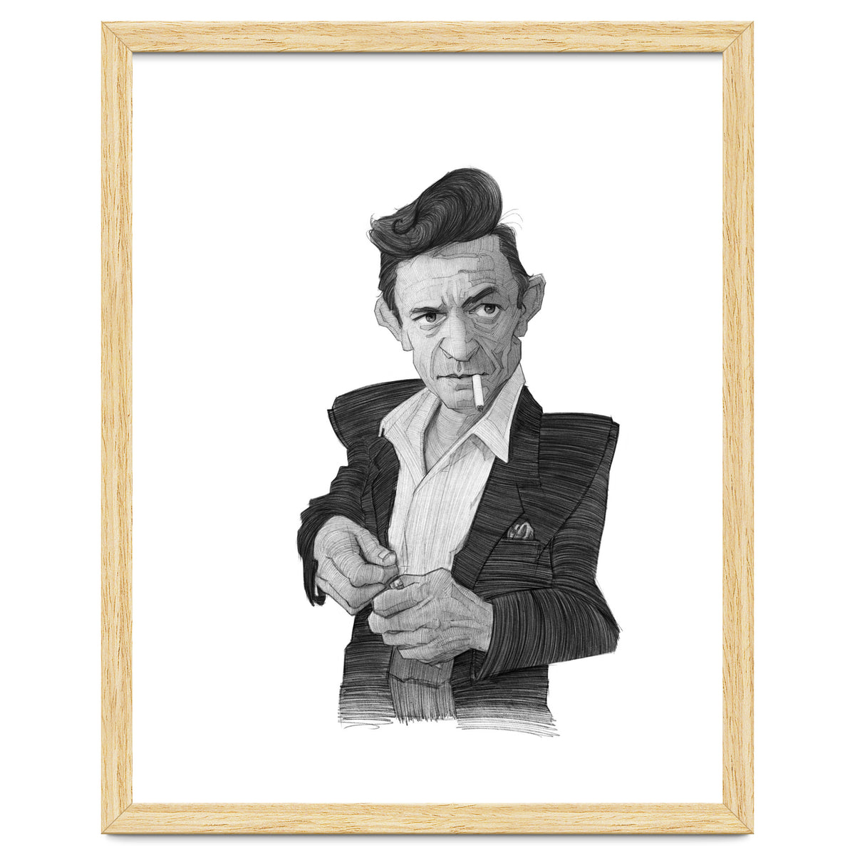 Johnny Cash Portrait