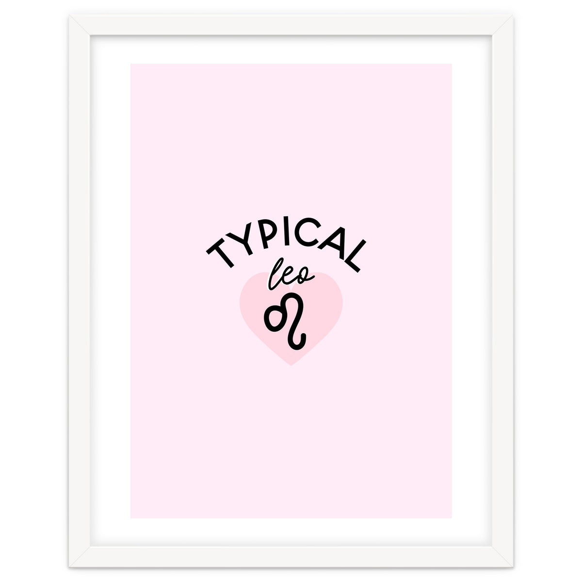 Typical Leo Horoscope Print