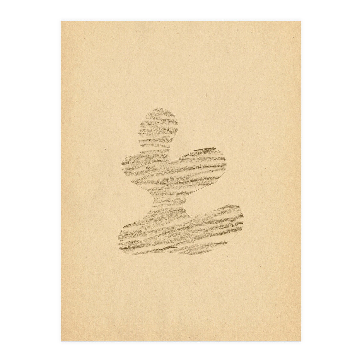 Abstract drawing shape (Print Only)