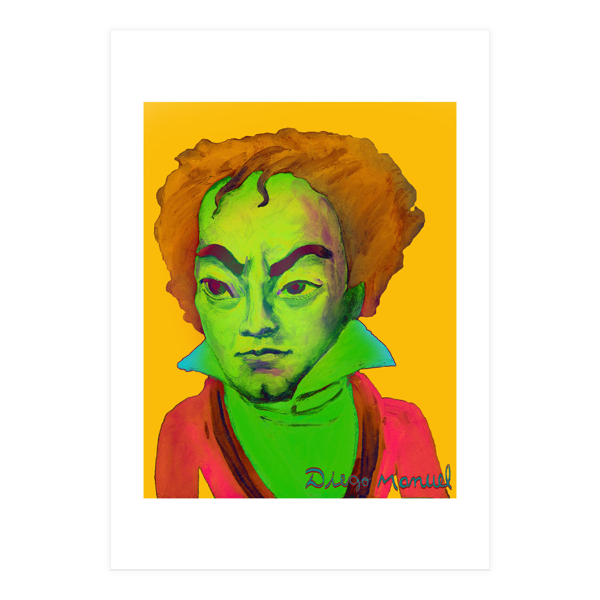 Beethoven Multicolor 3 (Print Only)