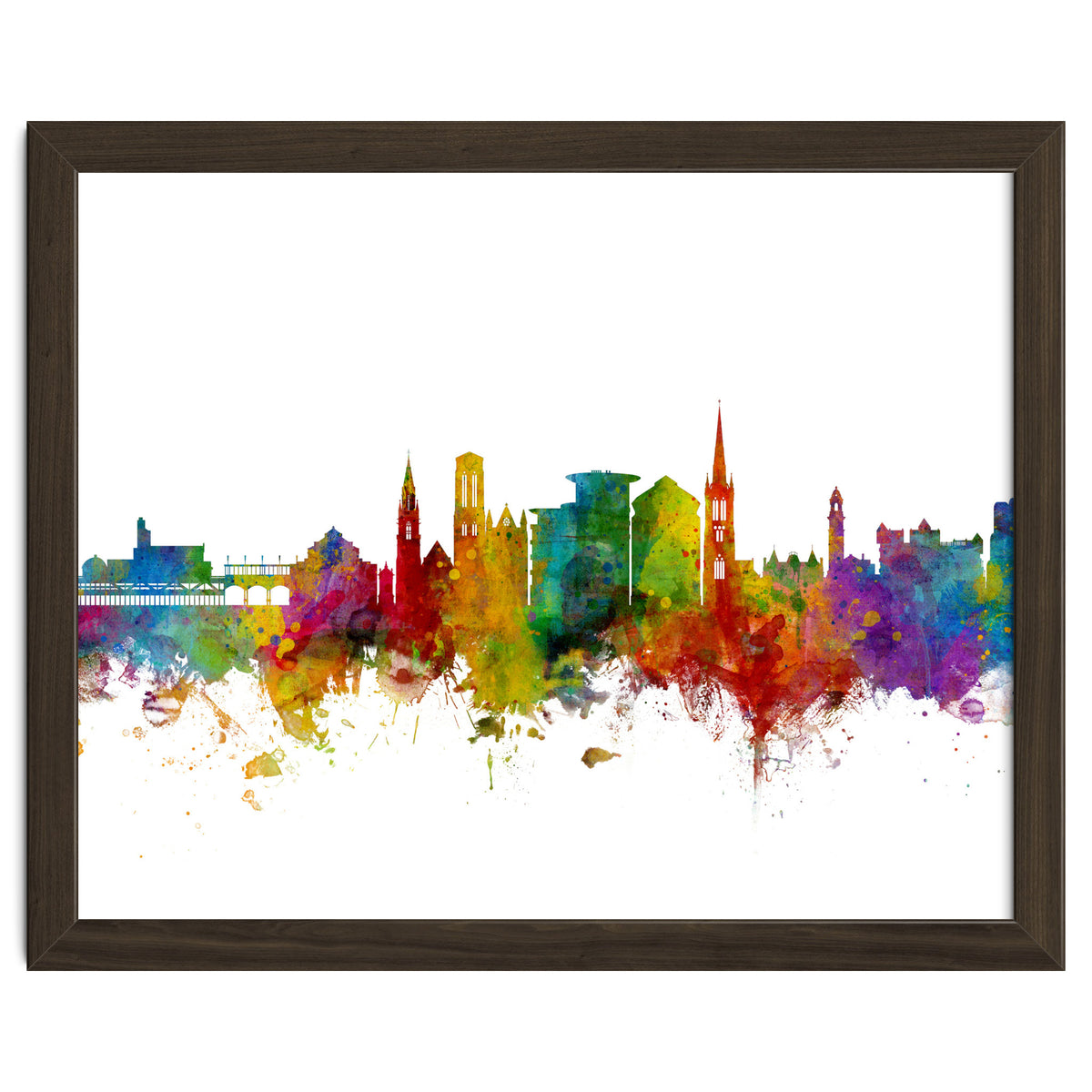 Bournemouth England Skyline