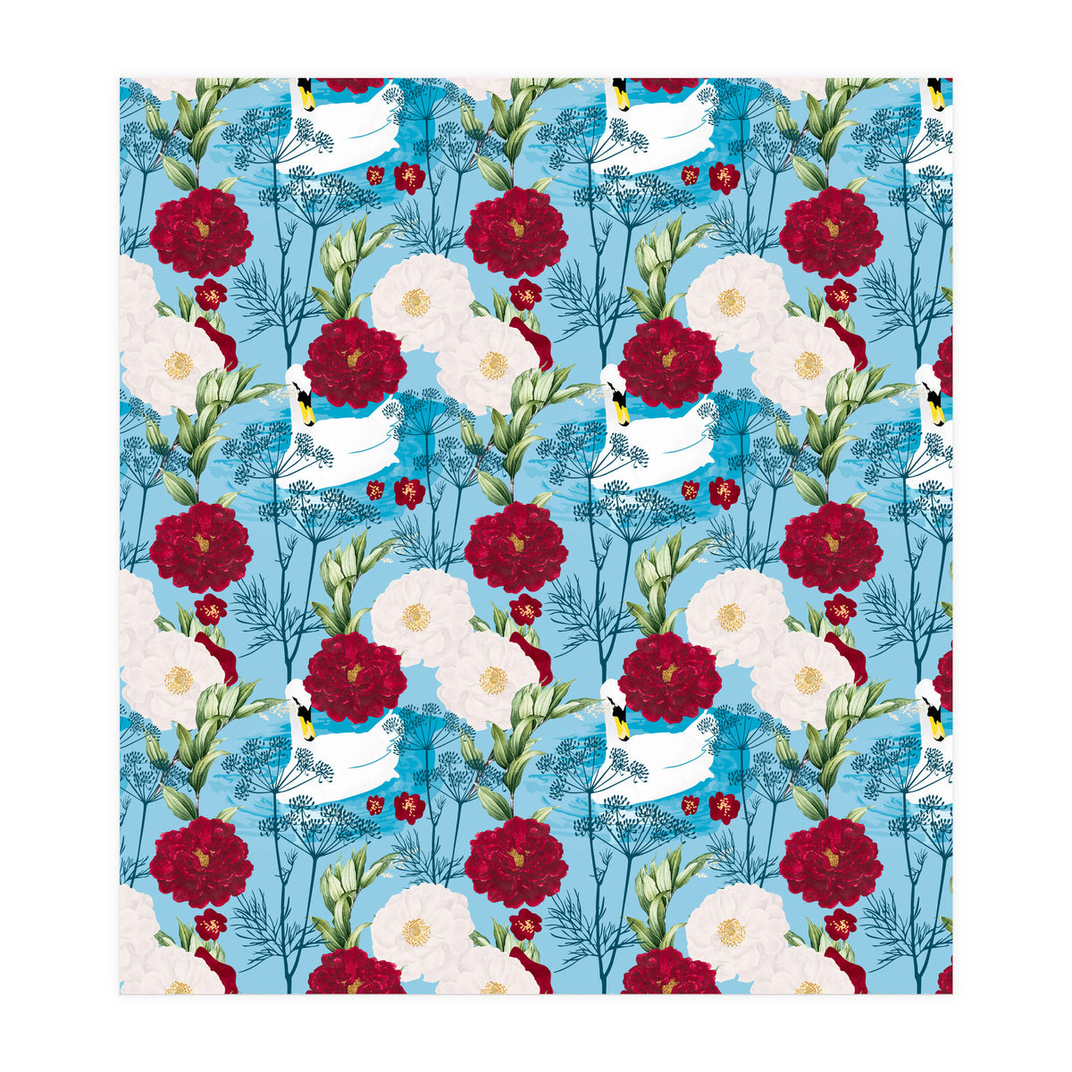 Swan Pond (Print Only)