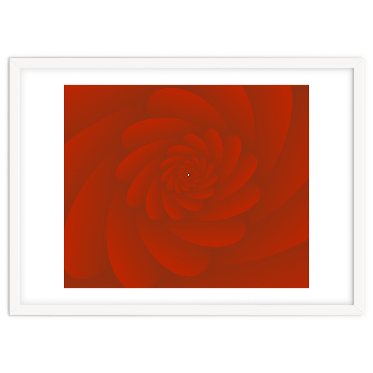 3 D Image Abstract Rose Flower ART