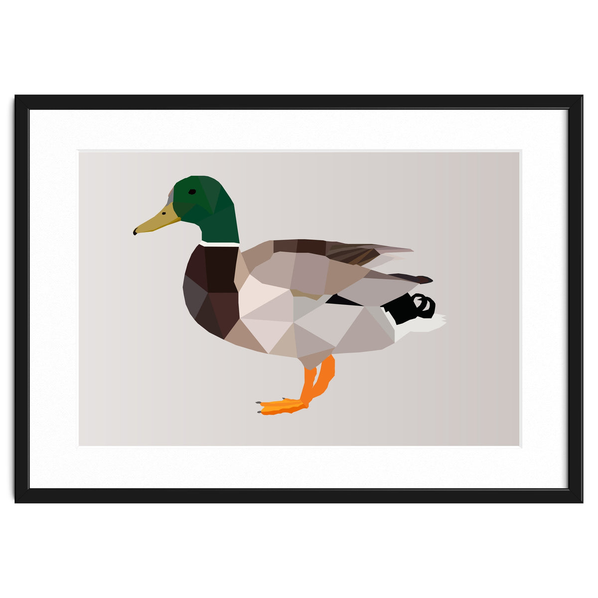 Duck Low Poly Art