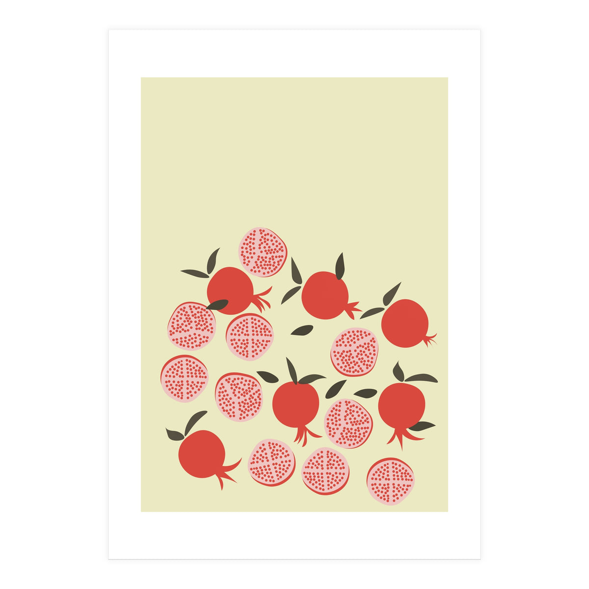 Pomegranate Illustration (Print Only)