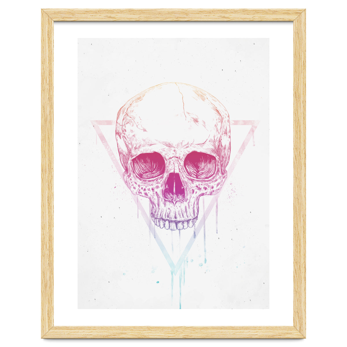 Skull In Triangle