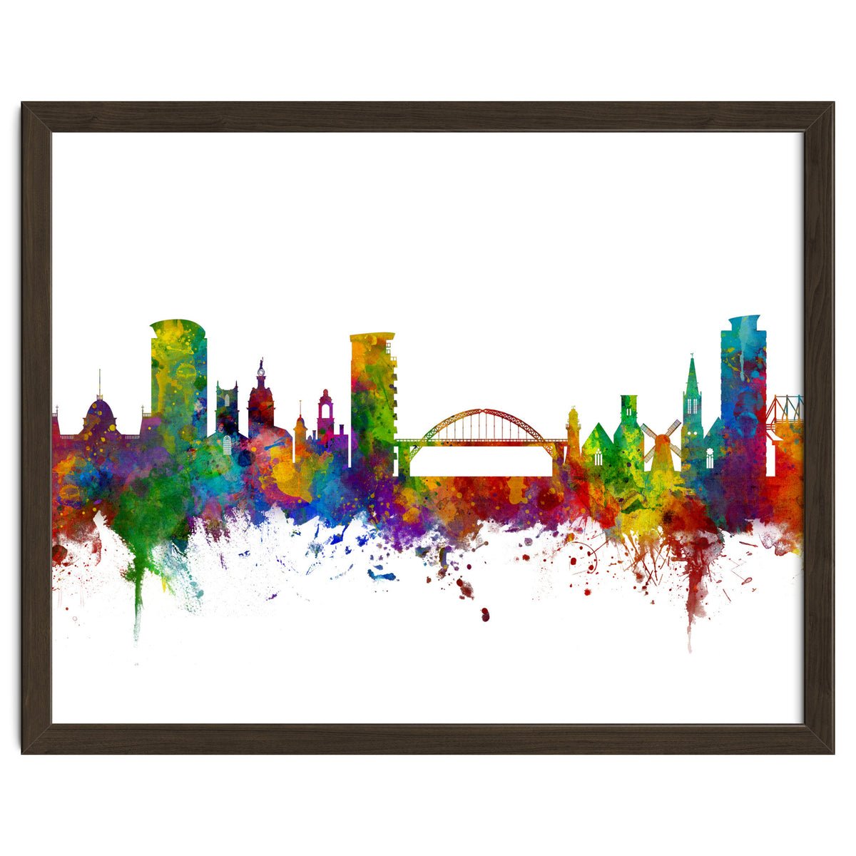 Sunderland England Skyline