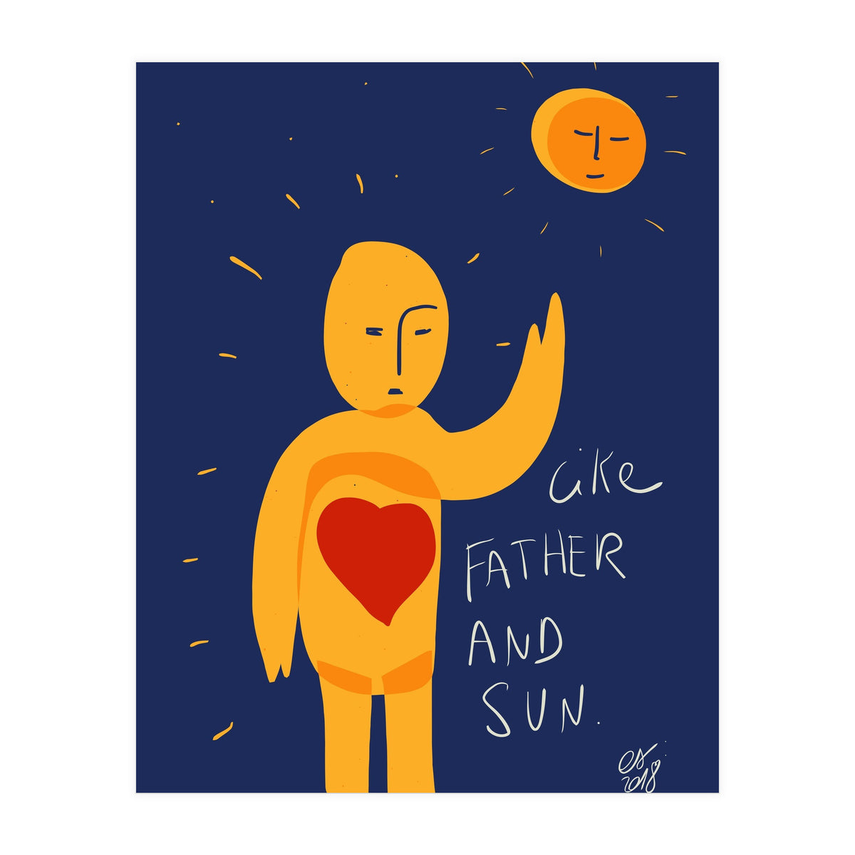 Like Father to Sun (Print Only)